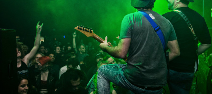 Charlie & Gareth, Metal4Africa WinterFest '18 charles knighton-pullin & gareth howard rocking