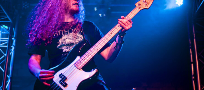 Werner, Necrogenesis Tour werner barnardo playing bass for last one alive