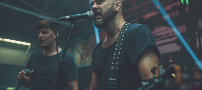 Gang Vocals, Attila SA Tour atlantic south ric doing backup vocals live