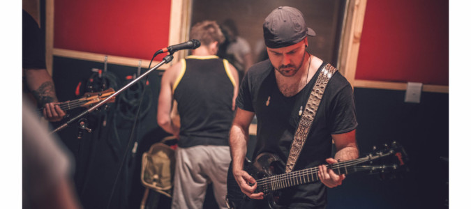 Me, Band's Early Days last one alive ric at practice